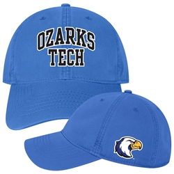 Relaxed Twill Eza Hat in Blue w/ Noble Arch Design