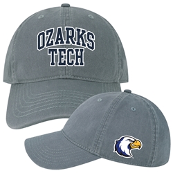 Relaxed Twill Eza Hat in Slate w/ Noble Arch Design