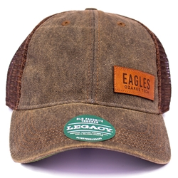 OFA Black Greaser Grucker Hat w/ Leather Patch